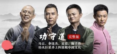 ​马云功守道两个半亮点，李连杰只负责一个