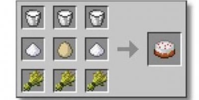 ​我的世界怎么做蛋糕?怎么合成蛋糕