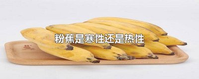 ​粉蕉是寒性还是热性的 粉蕉是寒性还是热性水果