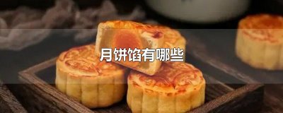 ​月饼馅有哪些