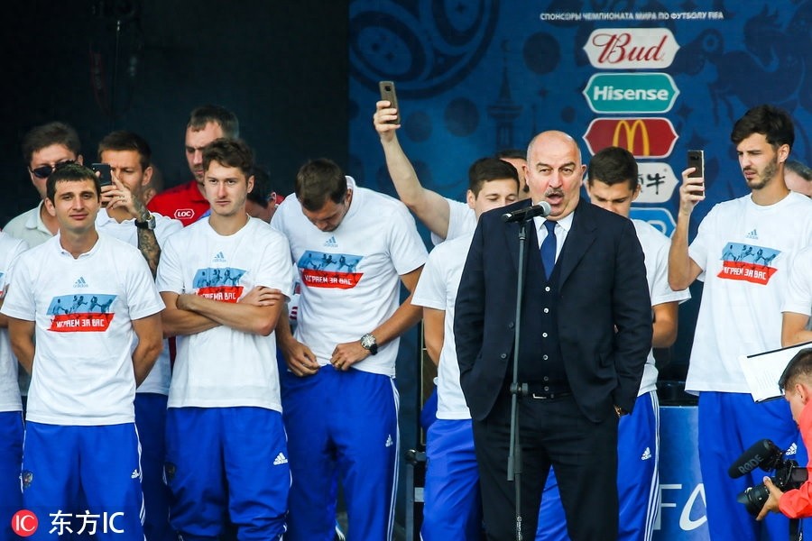俄罗斯队谢幕世界杯：谢谢球迷一路支持，我们已全力以赴